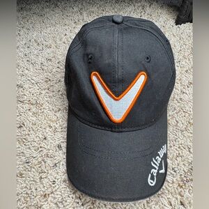 Callaway Golf Tour Hat Black FT Fusion Tour i Series Odyssey Velcro strapback